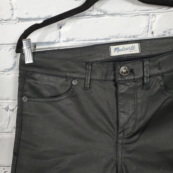 Madewell Black Coated Skinny Jeans - Picture 4 of 9
